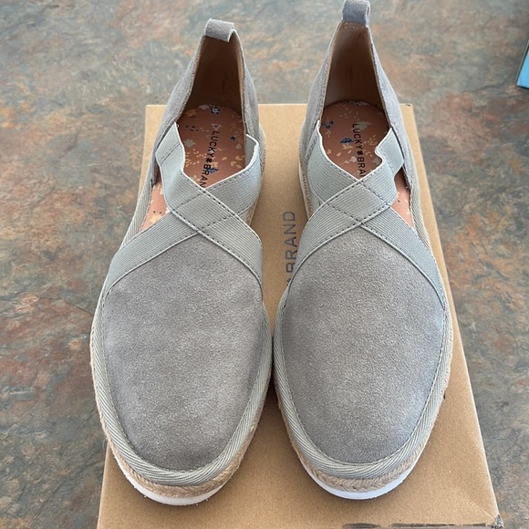 Lucky Brand Jenife Espadrille Platform Slip-On - Picture 3 of 6